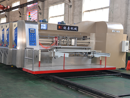 全程吸附水墨印刷烘干開(kāi)槽模切機(jī)